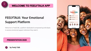 FeelyTalk: Sincere Bonds That Promote Healing