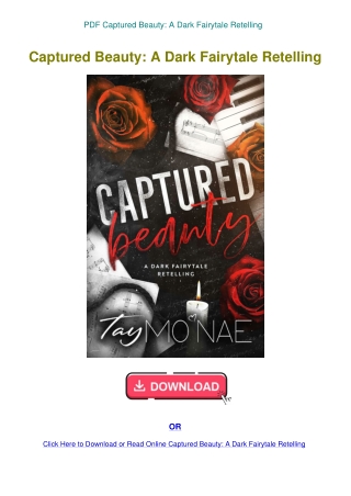PDF Captured Beauty A Dark Fairytale Retelling