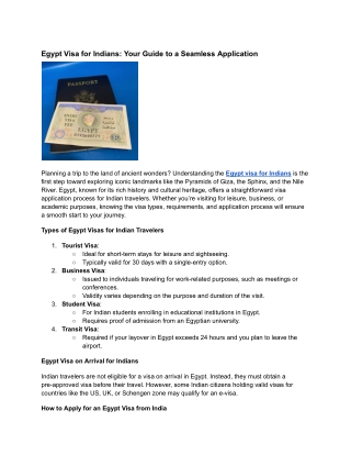 Egypt Visa for Indians_ Your Guide to a Seamless Application (1)