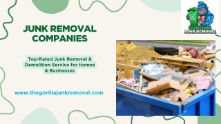 Junk Removal Companies