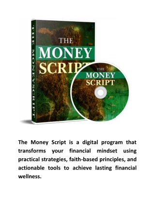 The Money Script™ by Yohance Harrison Program Audio Digital