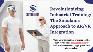 Industrial Training in AR/VR | Simulanis