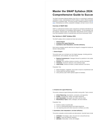 snap syllabus 2024 - Google Docs