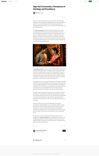 Agarwal Community: Champions of Heritage and Excellence