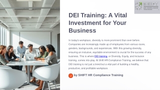 Why DEI Training is Essential for a Successful, Inclusive Workplace
