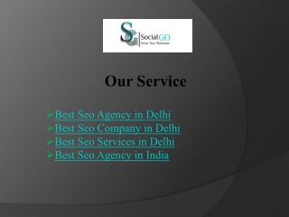 Best Seo Agency in Delhi