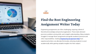 Find the Best Engineering Assignment Writer Today