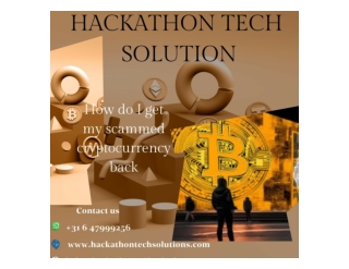 HOW TO GET BACK STOLEN BITCOIN & LOST CRYPTO INVESTMENT→ HACKATHON TECH SOLUTION