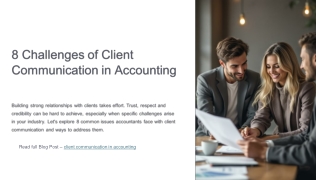 client communication in accounting