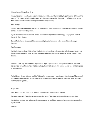 Jujutsu-Kaisen-Manga