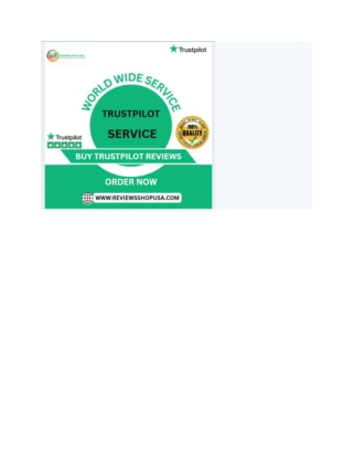 Buy TrustPilot Reviews