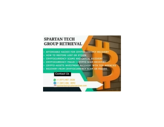 SPARTAN TECH GROUP RETRIEVAL → → THE CRYPTO RECOVERY EXPERTS YOU CAN TRUST