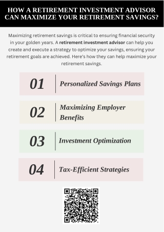 How A Retirement Investment Advisor Can Maximize Your Retirement Savings?