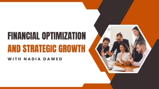 Financial Excellence Redefined: Nadia Dawed’s Contributions