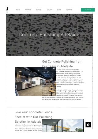 Concrete Polishing Adelaide