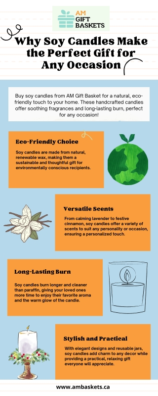 Why Soy Candles Make the Perfect Gift for Any Occasion