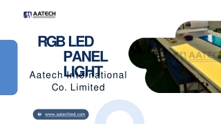 RBG Led Panel Light