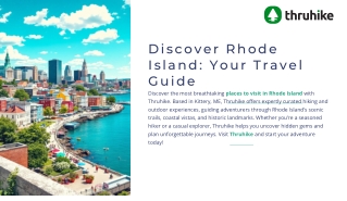 Places to Visit in Rhode Island