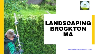 Professional Landscaping Services in Brockton, MA—Land Love Lawn Maintenance