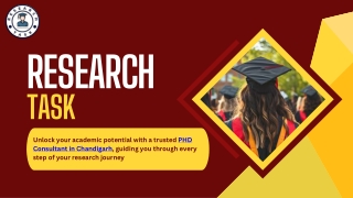 PHD Consultant in Chandigarh