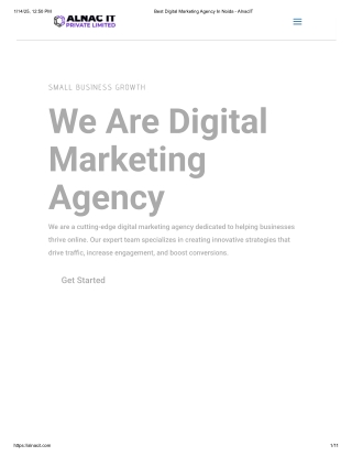 Unlock Digital Success with Alnac IT – Your Complete Marketing Solution