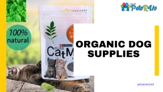 Organic Dog Supplies - Pets R Us