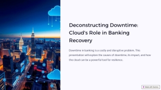 Deconstructing Downtime_ Cloud's Role in Banking Recovery