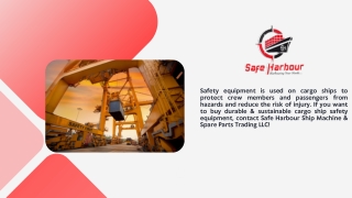 High-Quality Cargo Ship Safety Equipment Renowned Ship Safety Equipment Supplier