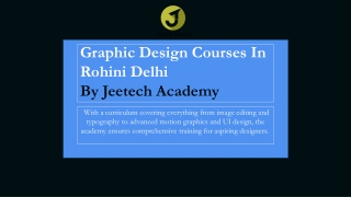 Graphic Design Courses In Rohini Delhi