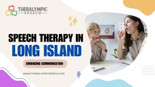 Speech therapy Long Island - Expert Communication Solutions
