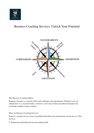 Business Coaching Services
