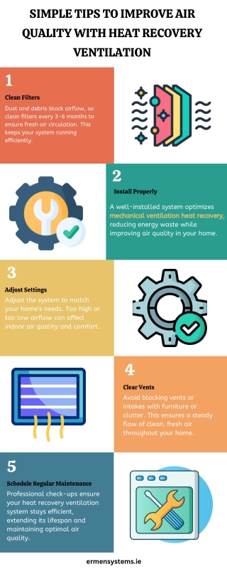 Simple Tips to Improve Air Quality with Heat Recovery Ventilation