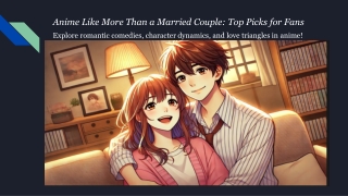 Anime Like More Than a Married Couple
