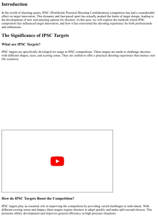 The Impact of IPSC Competition on Target Innovation