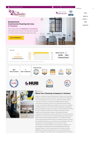 Residential & Commercial Cleaning Services in Houston