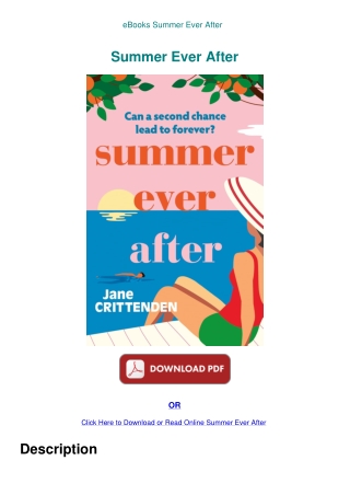 eBooks Summer Ever After