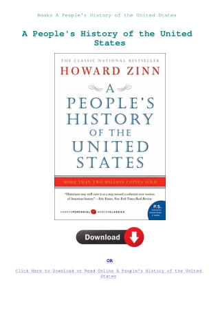 Books A People's History of the United States