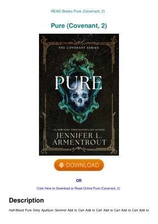 READ Books Pure (Covenant  2)