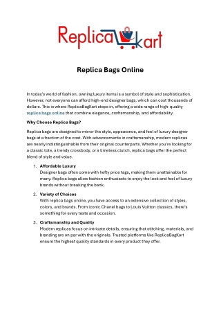 Replica Bags Online