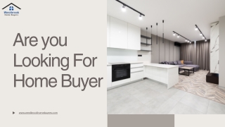 Home Buyers for Cash | Simplified Home Selling Process