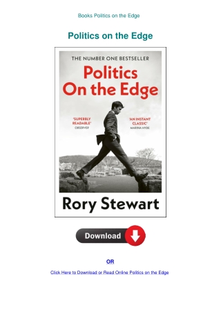 Books Politics on the Edge