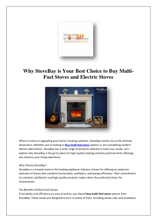 Buy Wood Pellet Stoves Online in UK | StoveBay