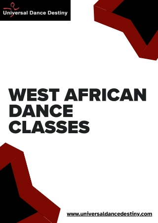 Get Authentic West African Dance Classes for Beginners