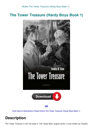 Books The Tower Treasure (Hardy Boys Book 1)