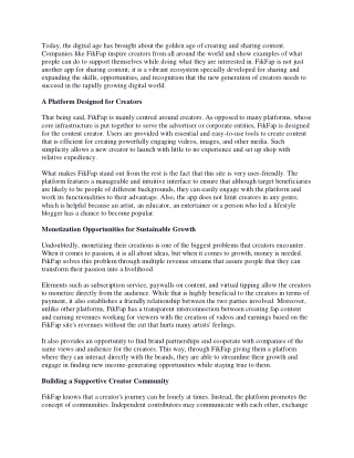 Discover the Unique Community of FikFap Users