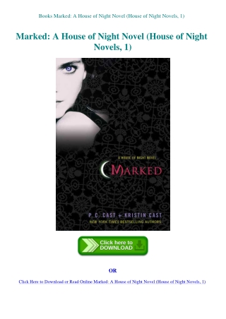 Books Marked A House of Night Novel (House of Night Novels  1)