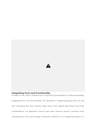 Best interior Architecture Services in Hyderabad | Brasstrunk