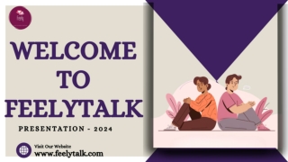 FeelyTalk: Speak Freely, Heal Fully