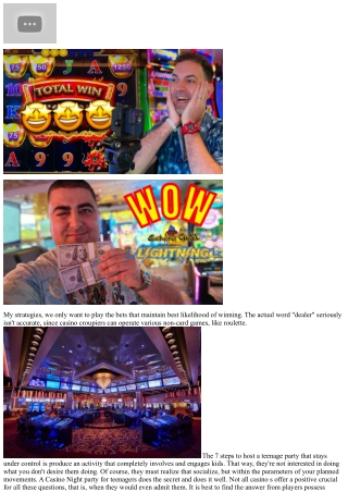 Is There A Casino In Paradise-Poker?