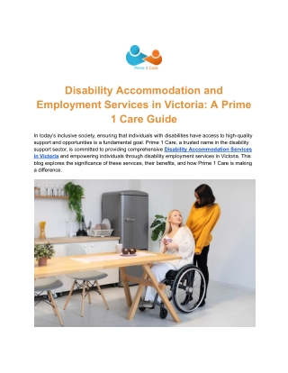 NDIS Accommodation Provider